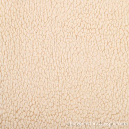 Stickat tjockare Polar Fleece Sherpa Fleece Bonded Fabric